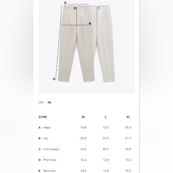 Zara Lace Satin Set Pants And Shirt Size Medium - Picture 6 of 8